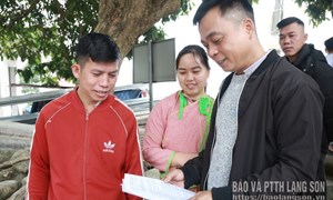 Lạng Sơn: Xuyên tết tuyên truyền bầu cử