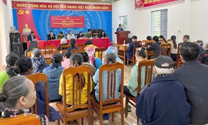 Lào Cai: Xã Cốc San và phường Lào Cai hoàn thành hội nghị tiếp xúc cử tri với người ứng cử đại biểu HĐND các cấp