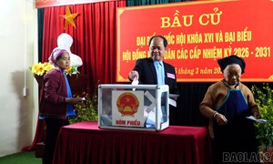 Lào Cai: Khi hòm phiếu tìm đến cử tri ở Sín Chéng