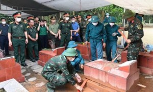Thái Nguyên triển khai lấy thông tin mẫu hài cốt liệt sĩ
