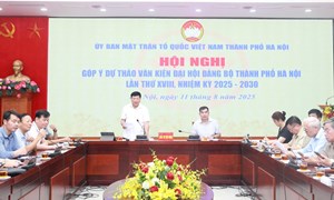 Góp ý Dự thảo Văn kiện Đại hội Đảng bộ thành phố Hà Nội lần thứ XVIII: Vì một Thủ đô phát triển trong giai đoạn mới