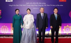 Tổng Bí thư Tô Lâm dự chiêu đãi cấp Nhà nước do Tổng thống Hàn Quốc chủ trì