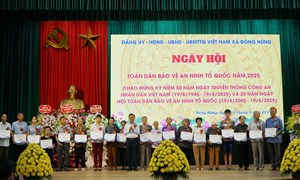 Thường trực Ban Bí thư Trần Cẩm Tú: Xây dựng phong trào bảo vệ an ninh Tổ quốc phù hợp với chính quyền địa phương 2 cấp