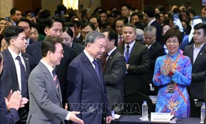 Tổng Bí thư Tô Lâm dự Diễn đàn Kinh tế Việt Nam - Hàn Quốc