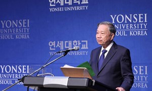 Toàn văn phát biểu của Tổng Bí thư Tô Lâm tại Đại học Yonsei của Hàn Quốc