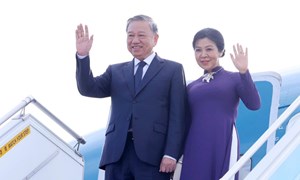 Tổng Bí thư Tô Lâm và Phu nhân kết thúc tốt đẹp chuyến thăm Hàn Quốc