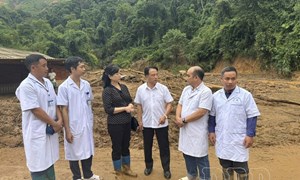 Điện Biên: Đảm bảo nước sạch, vệ sinh môi trường sau mưa lũ