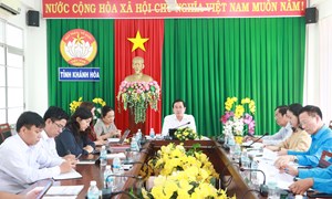 Khánh Hòa: Đại hội Mặt trận Tổ quốc Việt Nam cấp xã phải hoàn thành trước 31/10