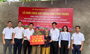 Thêm một mái ấm nghĩa tình trao tới cựu chiến binh