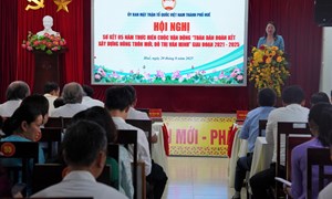 Hội nghị sơ kết 05 năm thực hiện Cuộc vận động “Toàn dân đoàn kết xây dựng nông thôn mới, đô thị văn minh” (giai đoạn 2021 - 2025)