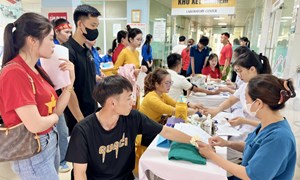 Quảng Ninh: Ủy ban MTTQ Việt Nam phường Tuần Châu tổ chức chương trình Ngày chủ nhật đỏ