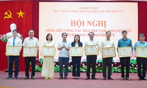 Thành phố Huế hoàn thành mục tiêu xóa nhà tạm, nhà dột nát