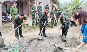 Tuyên Quang: Những ngôi nhà nghĩa tình Quân - Dân