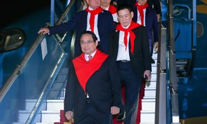 Thủ tướng Phạm Minh Chính về tới Hà Nội, kết thúc tốt đẹp chuyến công tác tại Trung Quốc