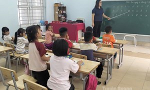 Tuyên Quang: Dạy tiếng Việt cho học sinh dân tộc thiểu số