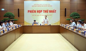 Phiên họp thứ nhất Tiểu ban Thông tin tuyên truyền, Hội đồng Bầu cử quốc gia