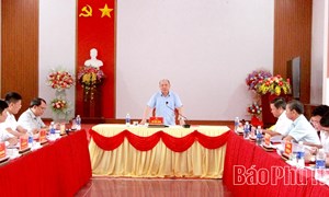 Phú Thọ: Kiểm tra tình hình vận hành chính quyền địa phương hai cấp tại xã Khả Cửu
