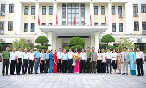 Ninh Bình: Gặp mặt Đoàn đại biểu Đại hội thi đua toàn quốc biểu dương người tốt, việc tốt trong đồng bào Công giáo lần thứ VI