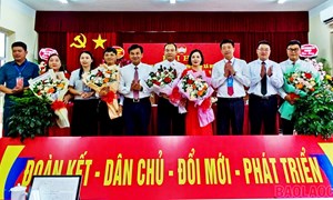 Lào Cai: Đại hội MTTQ Việt Nam xã Hợp Thành lần thứ I, nhiệm kỳ 2025 - 2030