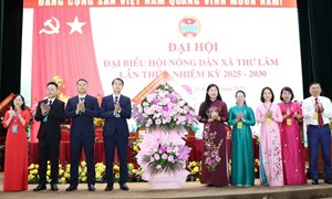 Hà Nội: Xã Thư Lâm tổ chức thành công Đại hội điểm Hội Nông dân cấp xã