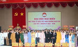 An Giang: Phường đông dân nhất cả nước tổ chức Đại hội đại biểu MTTQ Việt Nam lần thứ I