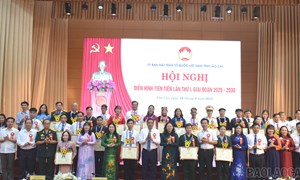 Lào Cai: Hội nghị điển hình tiên tiến Mặt trận Tổ quốc Việt Nam tỉnh lần thứ I, giai đoạn 2025 - 2030