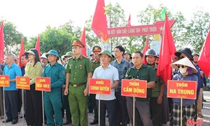 Hà Tĩnh: Sôi nổi thi đua xây dựng nông thôn mới
