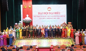 Lào Cai: Đại hội đại biểu Mặt trận Tổ quốc Việt Nam phường Lào Cai lần thứ I, nhiệm kỳ 2025 - 2030