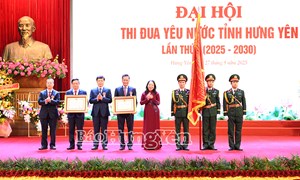 Hưng Yên: Đại hội thi đua yêu nước lần thứ I, nhiệm kỳ 2025-2030 