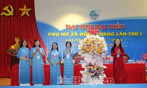 Hưng Yên: Đại hội đại biểu Hội Liên hiệp Phụ nữ xã Hồng Quang lần thứ I, nhiệm kỳ 2025-2030