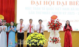 Hưng Yên: Đại hội đại biểu Ủy ban MTTQ Việt Nam xã Hưng Hà lần thứ I, nhiệm kỳ 2025 - 2030