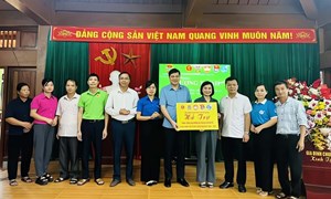 Thái Nguyên: MTTQ và đoàn thể chính trị-xã hội xã Hợp Thành với tuyến đường nông thôn mới “Sáng–xanh–sạch-đẹp”