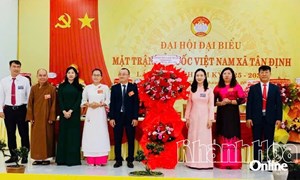 Khánh Hòa: Đại hội đại biểu MTTQ Việt Nam xã Tân Định lần thứ I, nhiệm kỳ 2025 - 2030