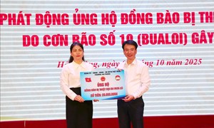 Hải Phòng: Ủy ban MTTQ Việt Nam thành phố ủng hộ đồng bào bị thiệt hại do bão số 10