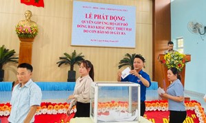 Lâm Đồng: Uỷ ban MTTQ Việt Nam các xã, phường trên địa bàn tỉnh phát động ủng hộ đồng bào bị thiệt hại do bão số 10 