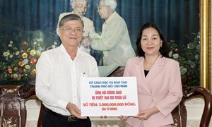 Thành phố Hồ Chí Minh: Tiếp nhận gần 49 tỷ đồng ủng hộ đồng bào vùng bị bão lũ