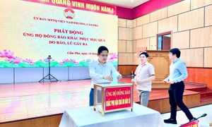 Quảng Ninh: Uỷ ban MTTQ Việt Nam tỉnh phát động ủng hộ đồng bào các tỉnh bị thiệt hại bão số 10, 11
