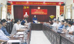 Lào Cai: Hội nghị thực hiện quy trình công tác cán bộ chuẩn bị cho Đại hội đại biểu MTTQ Việt Nam tỉnh Lào Cai lần thứ I