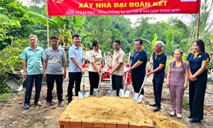 Tây Ninh: Khởi công xây dựng nhà Đại đoàn kết tại phường Trảng Bàng