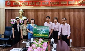 Thanh Hoá: Các doanh nghiệp, cá nhân ủng hộ khắc phục hậu quả mưa lũ