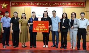 Thành phố Huế ủng hộ 01 tỷ hỗ trợ Nhân dân Bắc Ninh khắc phục thiệt hại do bão lũ