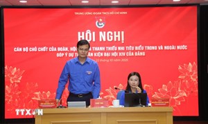 Tuổi trẻ đóng góp ý kiến vào dự thảo các văn kiện Đại hội XIV của Đảng