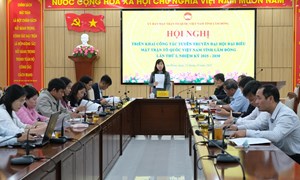 Lâm Đồng tăng cường truyền thông về Đại hội MTTQ Việt Nam tỉnh