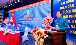 Quảng Ninh: Hoàn thành 100% Đại hội Công đoàn xã, phường, đặc khu trực thuộc Liên đoàn Lao động
