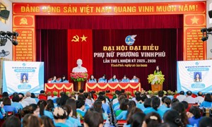 100% xã, phường ở Nghệ An hoàn thành Đại hội đại biểu phụ nữ nhiệm kỳ 2025 - 2030