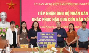 Lào Cai: Hơn 12.900 căn nhà xây mới, sửa chữa từ phong trào của Mặt trận Tổ quốc tỉnh