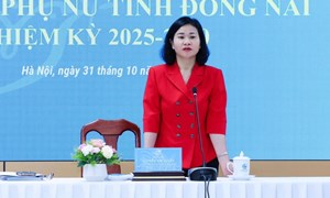 Chủ tịch Hội LHPN Việt Nam duyệt Đại hội điểm đại biểu phụ nữ tỉnh Đồng Nai nhiệm kỳ 2025-2030