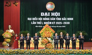 Bắc Ninh: Đại hội đại biểu Hội Nông dân tỉnh Bắc Ninh lần thứ I, nhiệm kỳ 2025 – 2030
