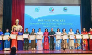 “Đồng hành cùng phụ nữ biên cương”: Tăng cường thế trận biên phòng toàn dân vững chắc