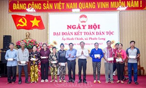 Cà Mau: Ngày hội Đại đoàn kết - Thắt chặt khối đại đoàn kết toàn dân tộc
